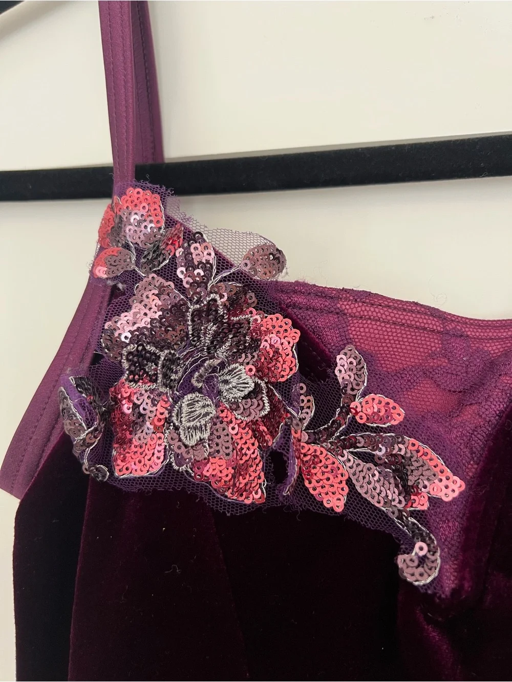 Weissman Showtime Moonlight Sonata Dance Costume XSA Burgundy Like New